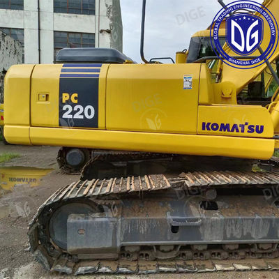 Betrouwbare prestaties USED PC220-7 graafmachine met verbeterde grip en tractie