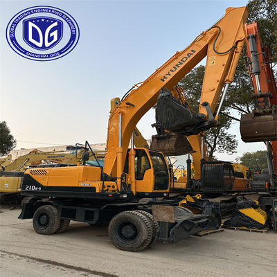 Gebruikte Hyundai wielgraver model 210W-9 Originele met duurzame materialen