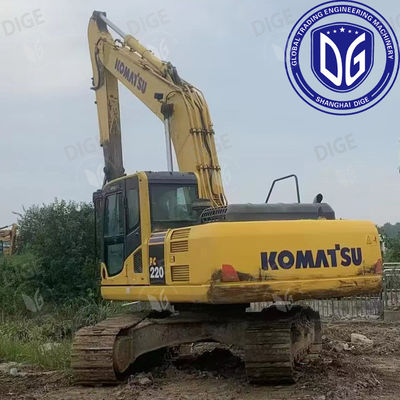 Betrouwbare prestaties USED PC220-8 graafmachine met verbeterde grip en tractie