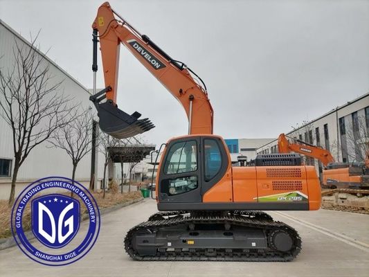 Responsive DX205 Gebruikte Doosan 20,5 ton graafmachine met multifunctionele, zeer efficiënte