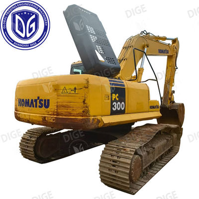 Komatsu PC300-7 30 ton Crawler Gebruikte graafmachine Grote mijnbouwmachine