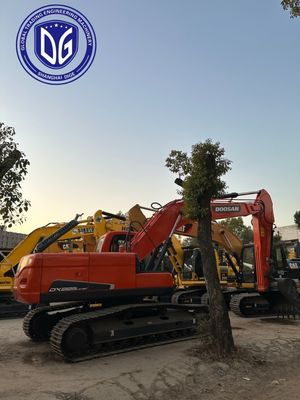 Gebruikte Doosan DX225 22.5Ton Crawler Graafmachine Bijna nieuw Met hoge betrouwbaarheid