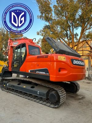 Energiezuinige DX225 Gebruikte Doosan-graafmachine 22,5t