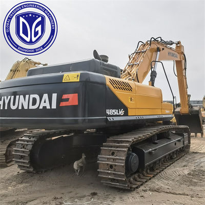 Oorspronkelijke R485LVS Gebruikte Hyundai graafmachine Gebruikte Crawler graafmachine Werkomstandigheden