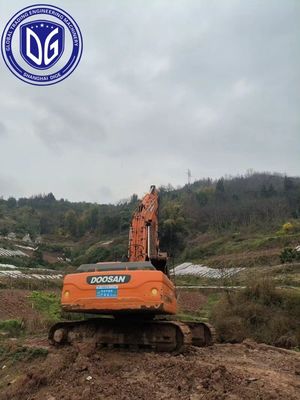 Hoog flexibele DX370LC 37t Gebruikte Doosan graafmachine met grondig geïnspecteerd
