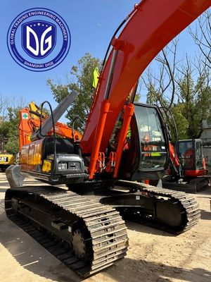 Efficiënte koelsystemen ZX200-3 Gebruikte Hitachi graafmachine 20T Hydraulische graafmachine