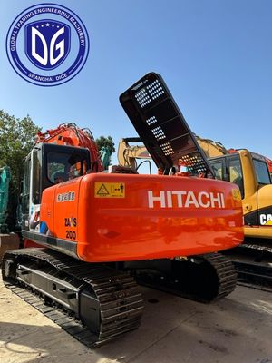 Efficiënte koelsystemen ZX200-3 Gebruikte Hitachi graafmachine 20T Hydraulische graafmachine