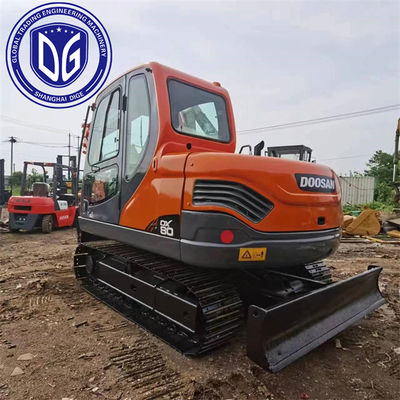 DX80 8 ton Gebruikte Doosan graafmachine Hydraulische graafmachine