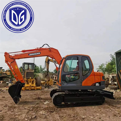DX80 8 ton Gebruikte Doosan graafmachine Hydraulische graafmachine