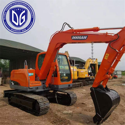 DX80 8 ton Gebruikte Doosan graafmachine Hydraulische graafmachine