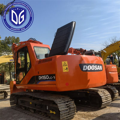 Oorsprong Korea DH150-7 Gebruikte Doosan-graafmachine DH150-7 Graafmachine tweedehands Doosan-graafmachine DH150-7