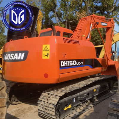 Oorsprong Korea DH150-7 Gebruikte Doosan-graafmachine DH150-7 Graafmachine tweedehands Doosan-graafmachine DH150-7