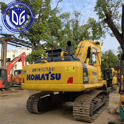 Oorsprong Japan PC200-8 Gebruikte Komatsu Graafmachine PC200-8 Crawler Graafmachine Tweedehands Komatsu Hydraulische Graafmachine PC200-8