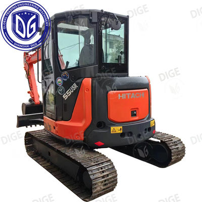 ZX55 5,5 ton Gebruikte Hitachi graafmachine Volkomen geschikt voor lichte werkzaamheden