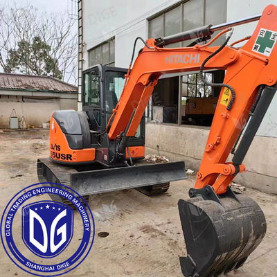 ZX55 5,5 ton Gebruikte Hitachi graafmachine Volkomen geschikt voor lichte werkzaamheden