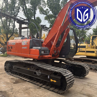 Oorsprong Japan ZX200-6 Gebruikte Hitachi Graafmachine ZX200-6 Crawler Graafmachine Tweedehands Hitachi Hydraulische Graafmachine ZX200-6