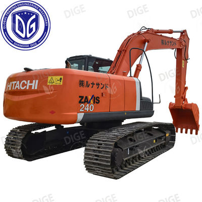 Oorsprong Japan ZX240 Gebruikte Hitachi Excavator ZX240 Crawler Excavator Tweedehands Hitachi Hydraulische Excavator ZX240