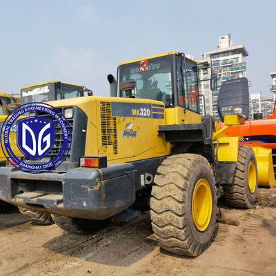 Voorste laadmachine Gebruikte Komatsu laadmachine WA320-5 Original Labor Saving Limited Stock