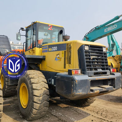 Voorste laadmachine Gebruikte Komatsu laadmachine WA320-5 Original Labor Saving Limited Stock