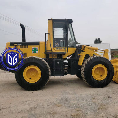 Voorkantlader WA360-3 Gebruiktelader Komatsu Hydraulischelader uit Japan