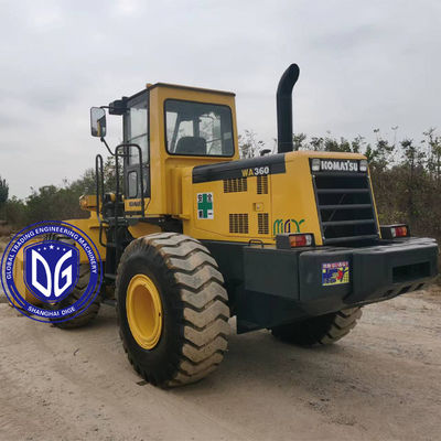 Voorkantlader WA360-3 Gebruiktelader Komatsu Hydraulischelader uit Japan