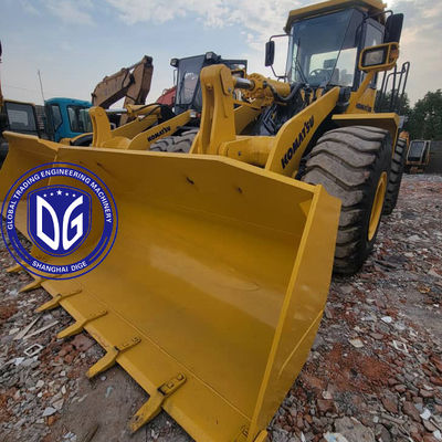 Voorkantbelader Komatsu WA470-3 Gebruikte laders Constructieapparatuur voor grote mijnbouwtechniek