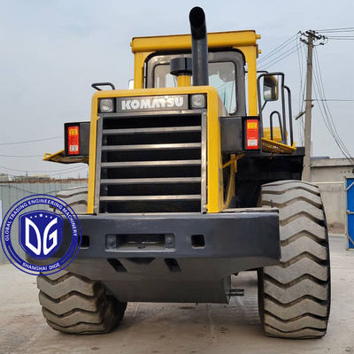 Voorkantbelader Komatsu WA470-3 Gebruikte laders Constructieapparatuur voor grote mijnbouwtechniek