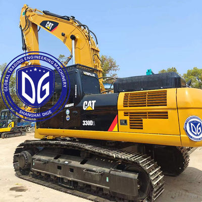 Cat 330D 30 ton Gebruikte Caterpillar Hydraulische graafmachine Nieuw model En laag brandstofverbruik