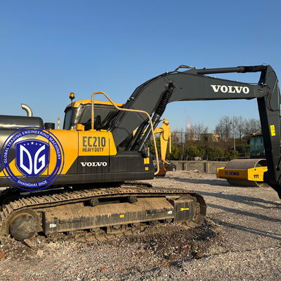 Gebruikte Volvo EC210 21 ton Hydraulische kruipgraver Bijna nieuw, hoge kwaliteit