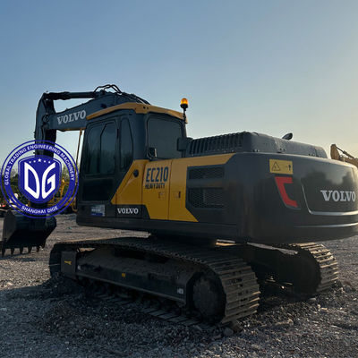Gebruikte Volvo EC210 21 ton Hydraulische kruipgraver Bijna nieuw, hoge kwaliteit