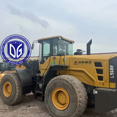 Voorste laadmachine LG968 SDLG gebruikte laadmachine afkomstig uit China in goede staat