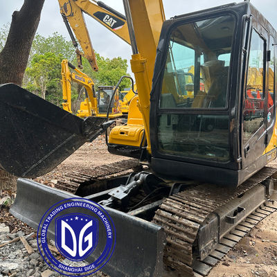 Gebruikte Hyundai 80-7 8 ton kleine graafmachine Crawler en hydraulische graafmachine In goede staat