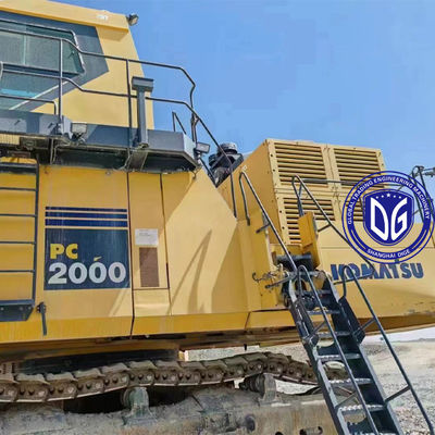3000 uur Werktijd Graafmachine Komatsu PC 2000 Mechanische motor voor zwaar werk