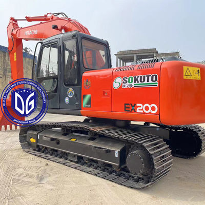 Oorsprong Japan EX200 Gebruikte Hitachi Excavator EX200 Excavator Tweedehands Hitachi Excavator EX200