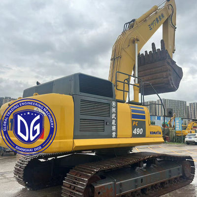 Gebruikte Komatsu PC490 49Ton Crawler Excavator, gladde hydraulische functies