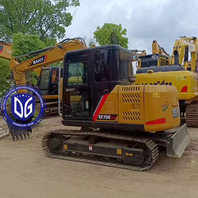 Oorsprong China SY75 Gebruikte Sany Excavator SY75 Excavator Tweedehands Sany Excavator SY75