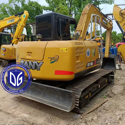 Oorsprong China SY75 Gebruikte Sany Excavator SY75 Excavator Tweedehands Sany Excavator SY75