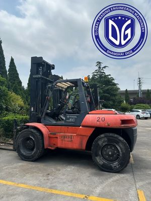 8t 8FDA80 Toyota Gebruikte vorkhefmachine Krachtige gebruikte vorkhefmachine Hydraulische machine