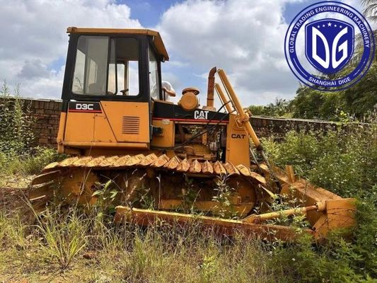 Oorspronkelijke gebruikte Caterpillar CAT D3C bulldozer met efficiënt brandstofverbruik