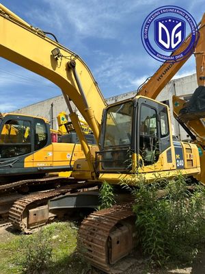 Komatsu PC240 Gebruikte graafmachine voor kruipen Automatisch brandstofbeheersysteem