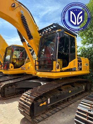 Komatsu PC210LC Gebruikte graafmachine met kruipmachine Geautomatiseerd brandstofbeheersysteem