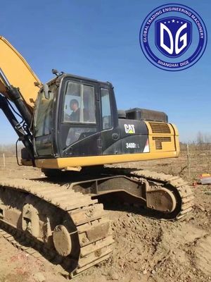 Trench Digger 340D2L Gebruikte Caterpillar Excavator 40 Ton Time Tested Earth Handler Excavator