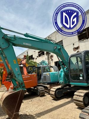 Flexible Sk125SR Gebruikte Kobelco-graafmachine 12,5 ton Krachtige veelzijdige voor de bouw