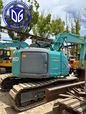Flexible Sk125SR Gebruikte Kobelco-graafmachine 12,5 ton Krachtige veelzijdige voor de bouw