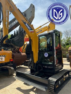 Gebruikte Sany SY35 3 ton graafmachine Kleine kruiper graafmachine Bijna nieuw compact ontwerp