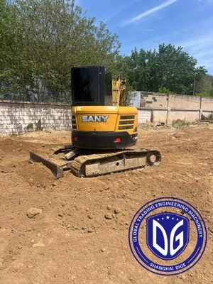 Versatile graafmachine Sany SY55C voor verschillende bouwtoepassingen