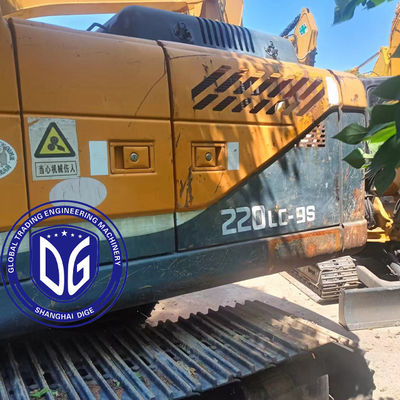 Originele Hyundai 220 20ton Gebruikte Hydraulische Graafmachine Classic Model Nu verkrijgbaar
