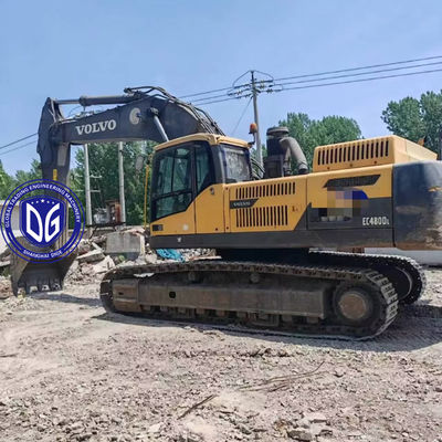Originele gebruikte Volvo EC480 48Ton Crawler Excavator geluidsreductietechnologie