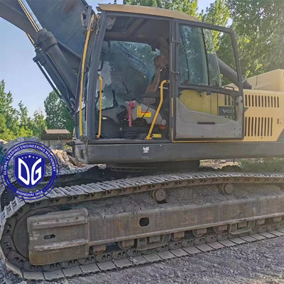 Originele gebruikte Volvo EC480 48Ton Crawler Excavator geluidsreductietechnologie