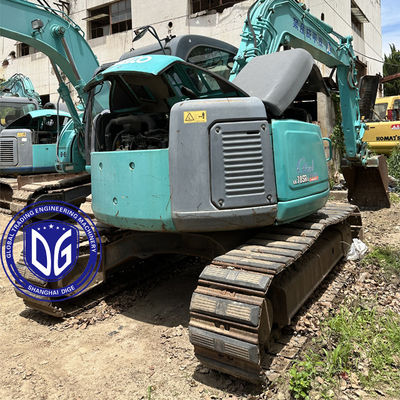 Gebruikte Kobelco SK70 7Ton kleine graafmachine Originele uit Japan Uitstekende functie